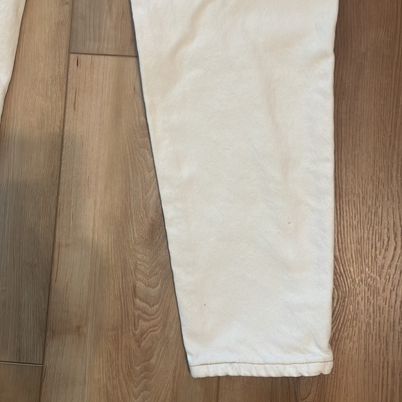 Vintage 90s Levi’s 512 jeans white slim fit tapered leg junior women’s size 13 M - Picture 14 of 16